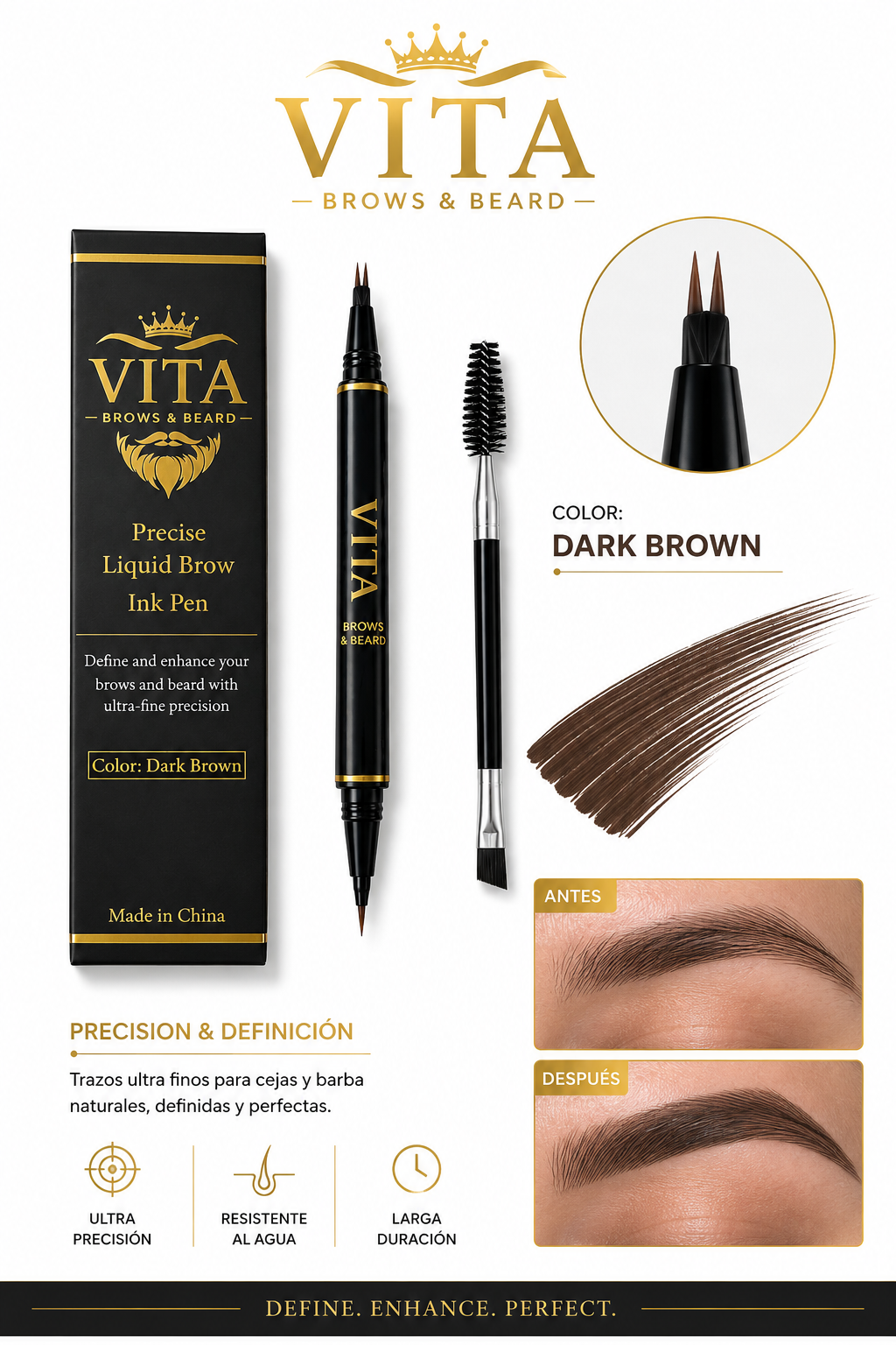 Lapiz de cejas Vita precise
