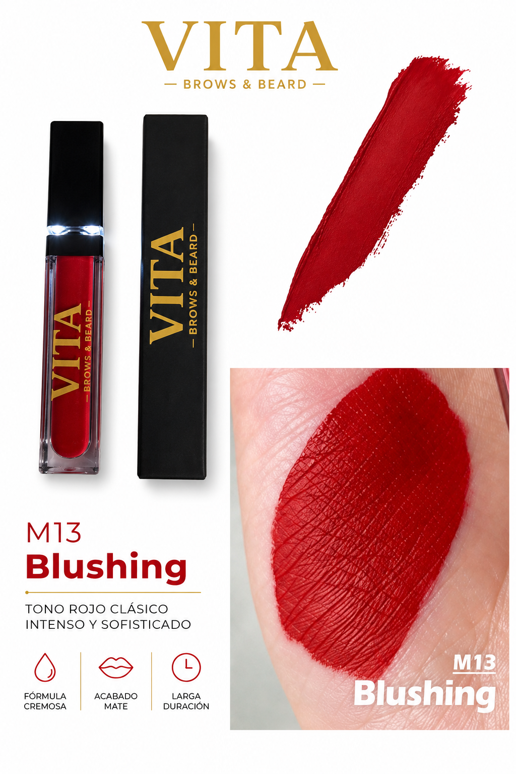 VITA Matte Lip Color Blushing