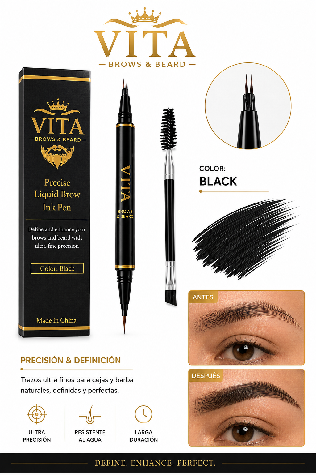 Lapiz de cejas Vita precise