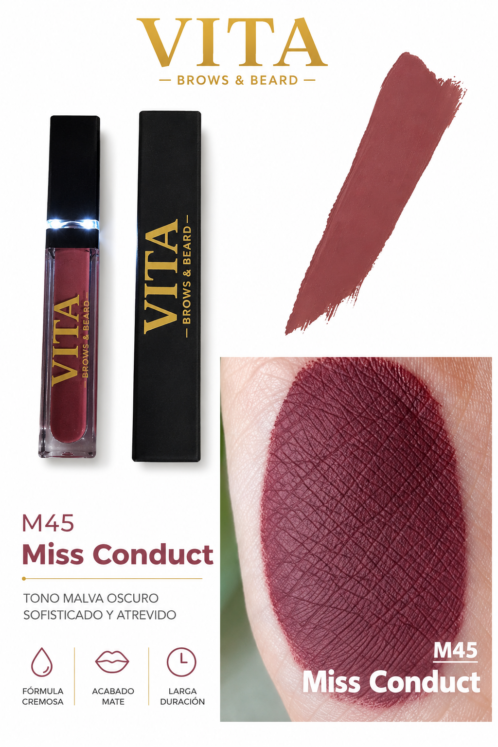 VITA Matte Lip Color Miss Conduct